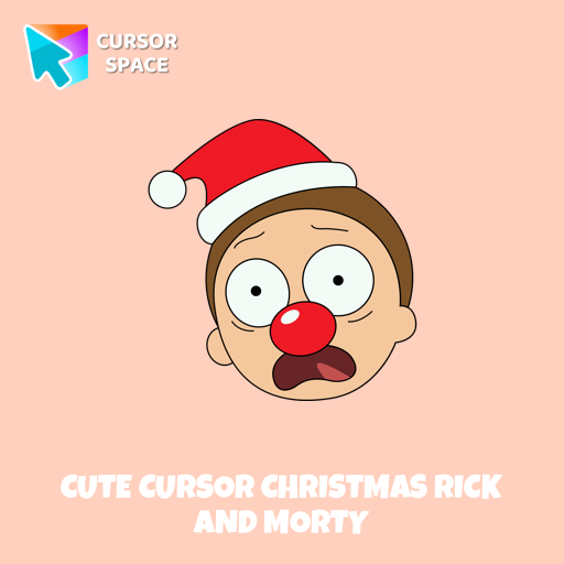Cute Cursor Christmas Rick And Morty